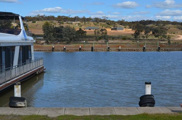 Houseboat moorings